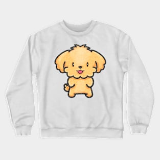 Cute Kawaii Mutt Puppy Crewneck Sweatshirt